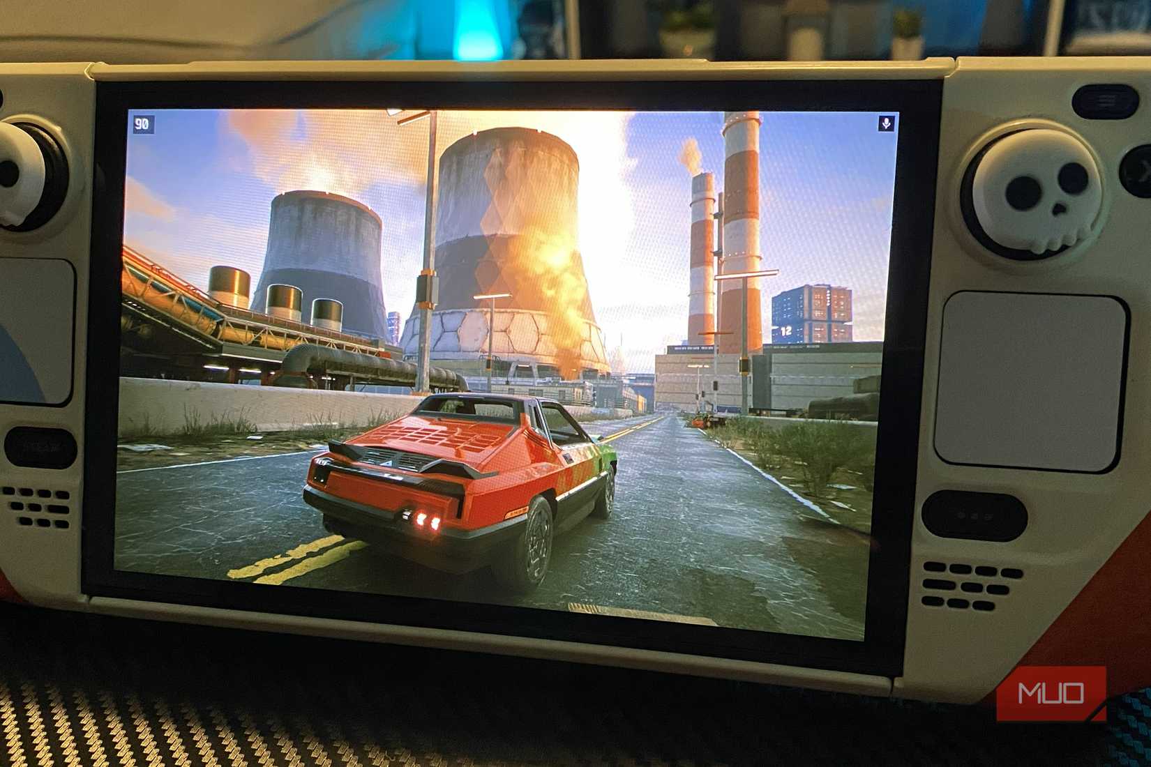 GeForce Now app on Steam Deck OLED