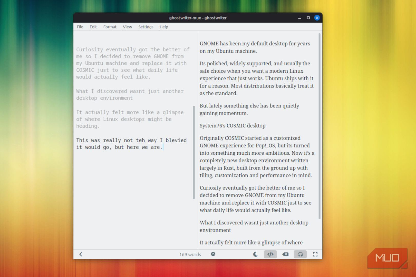 This distraction-free writing app won’t let you backspace, and I love it