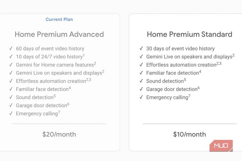 Google Home Premium Plans for 2026.