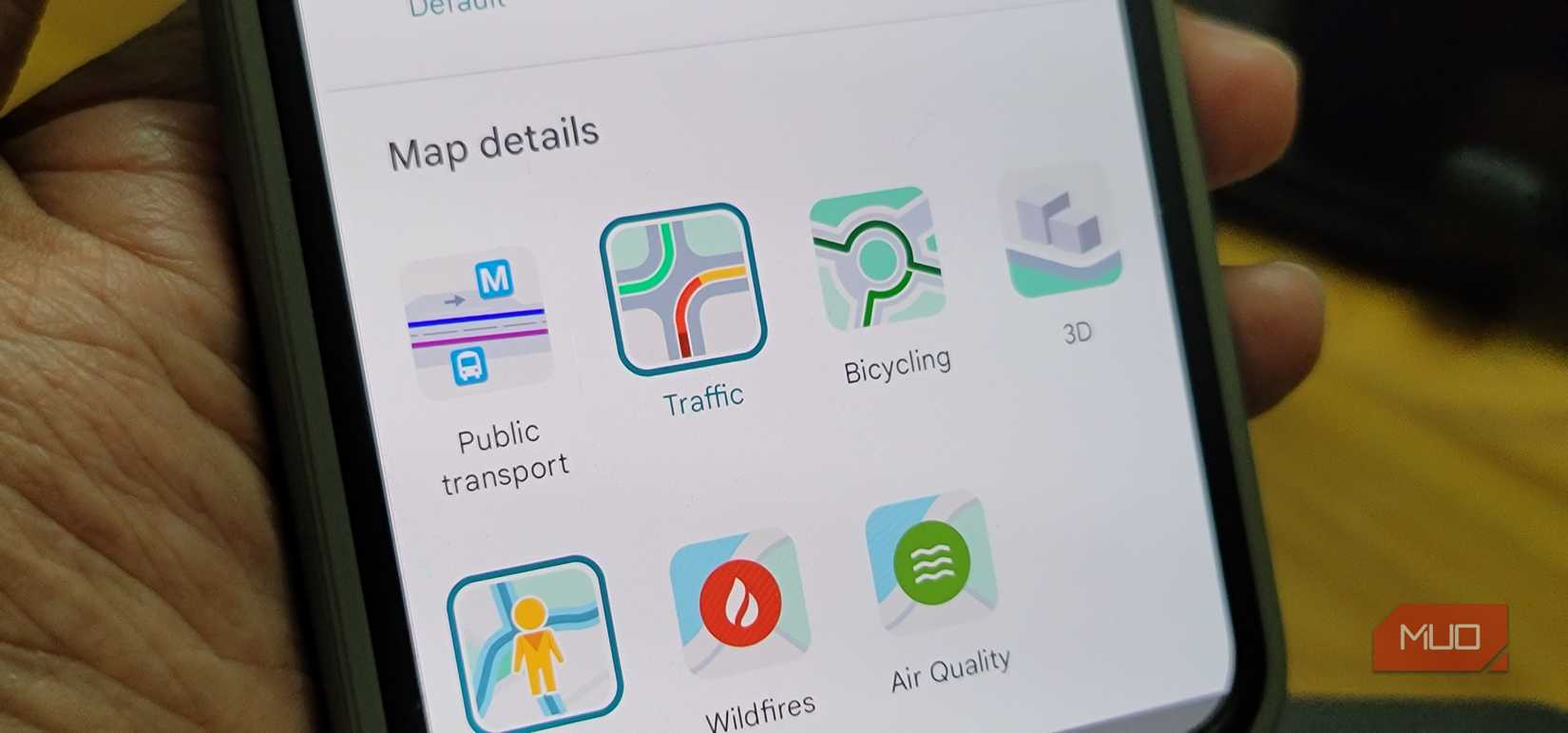 Google Maps traffic layer