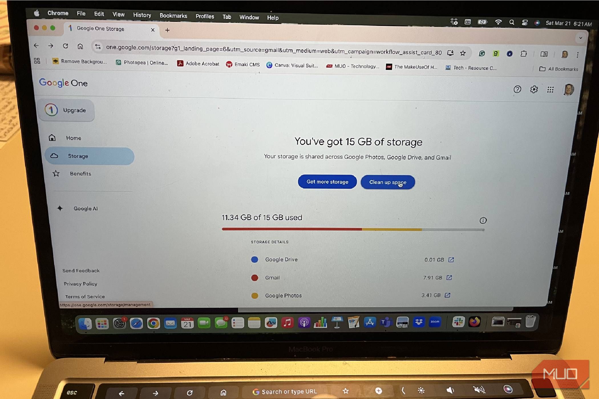 Google said I'm out of storage — but I found gigabytes hiding in this folder