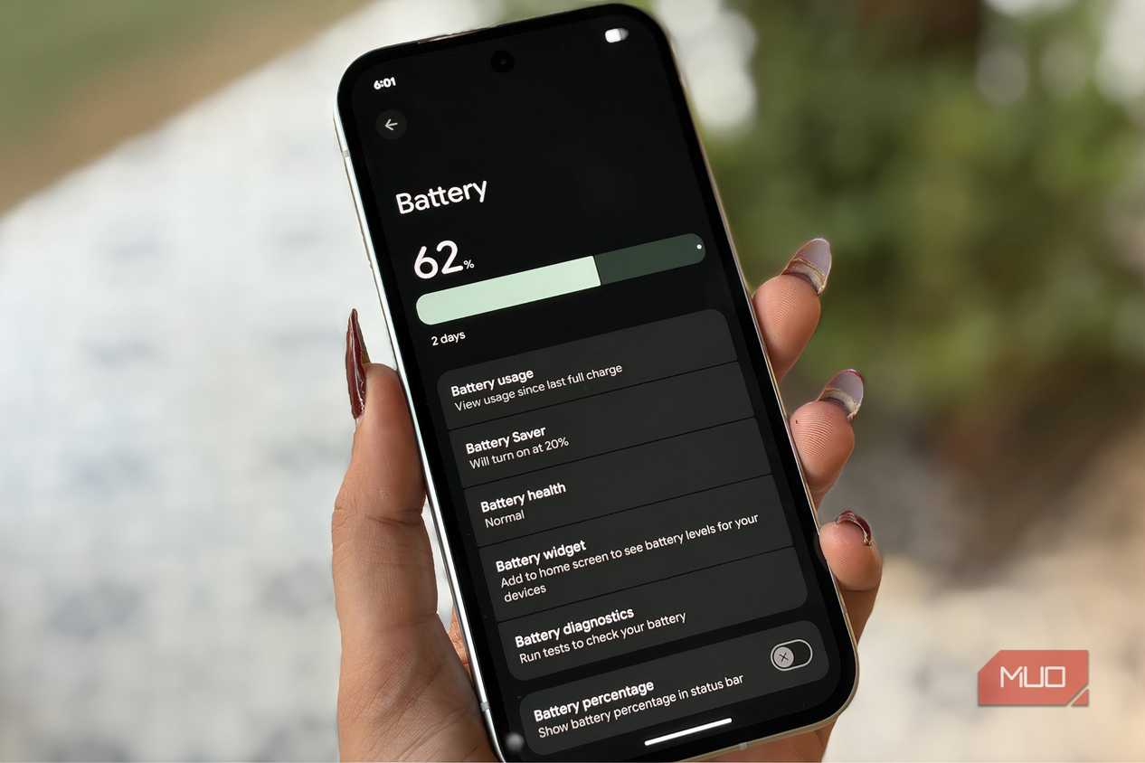 Google Pixel 10's battery