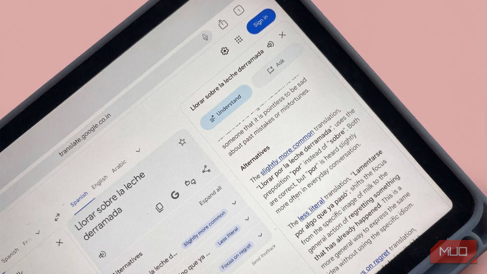 I thought Google Translate was just for translations until I tried its new features