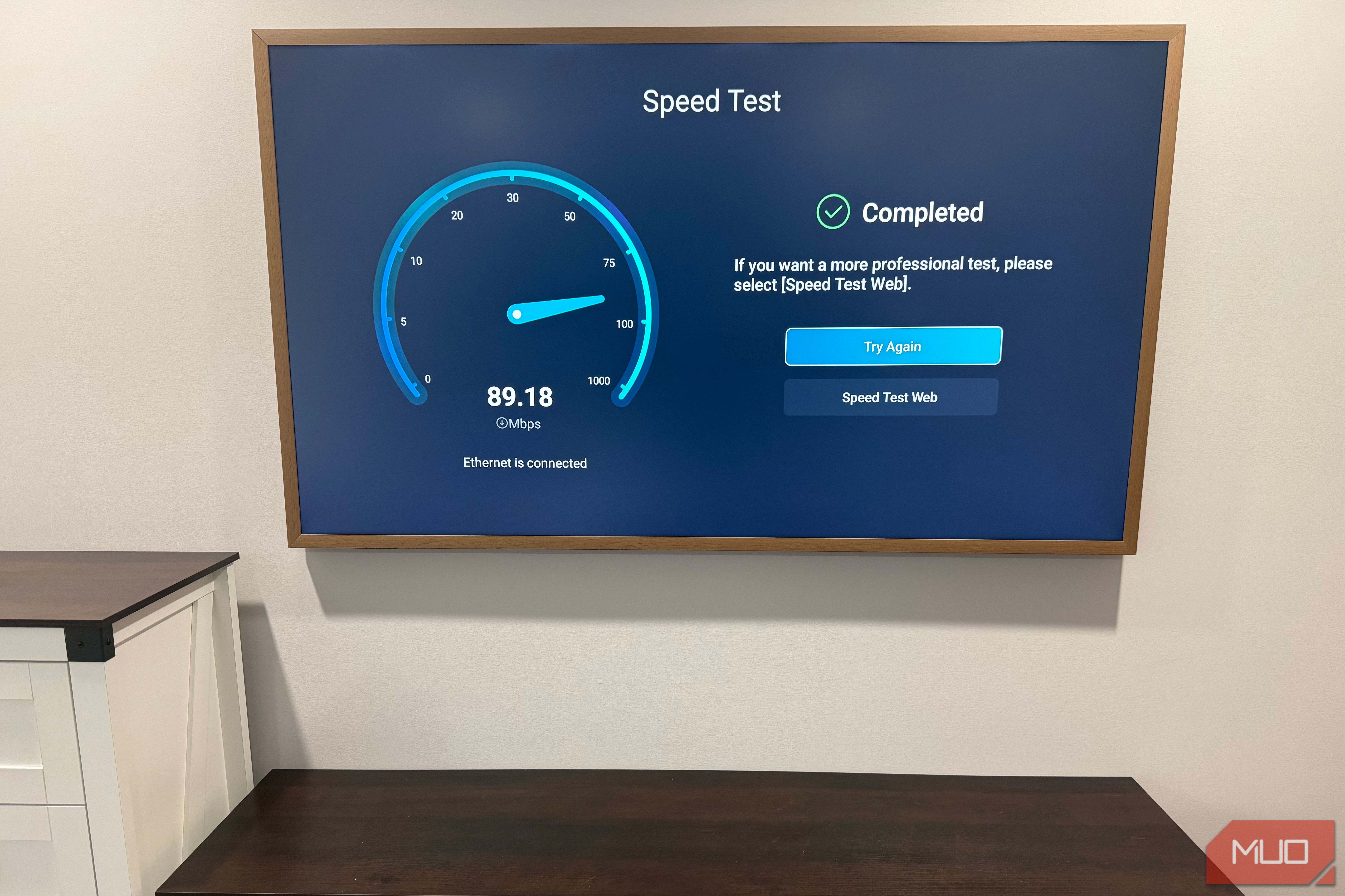 I accidentally added a gigabit Ethernet port to my smart TV