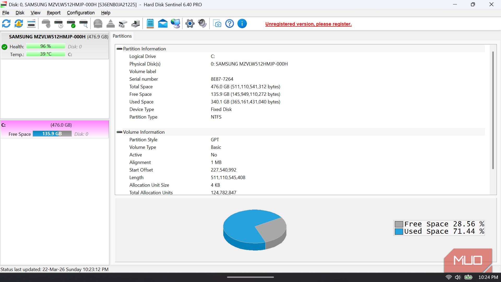 I ran a health check on my SSD and found out it had more than 3 years left