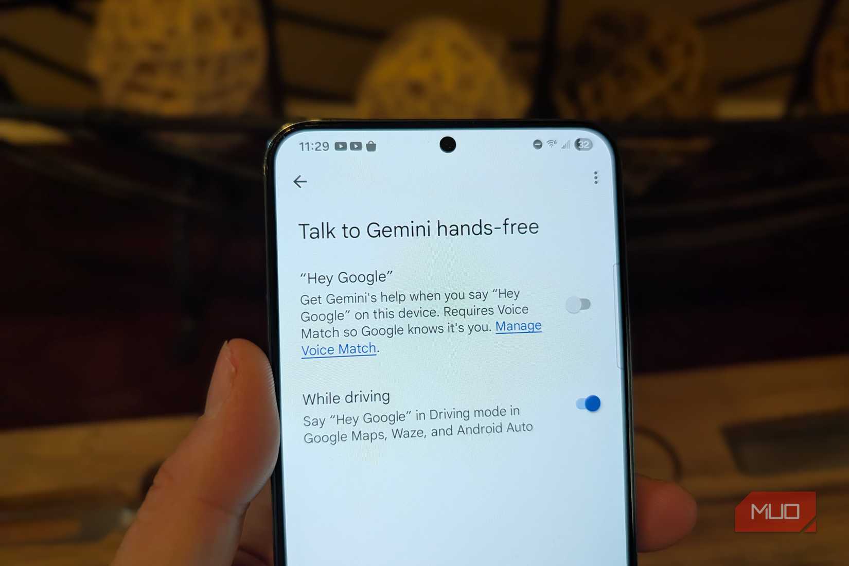 Hey Google enable on samsung