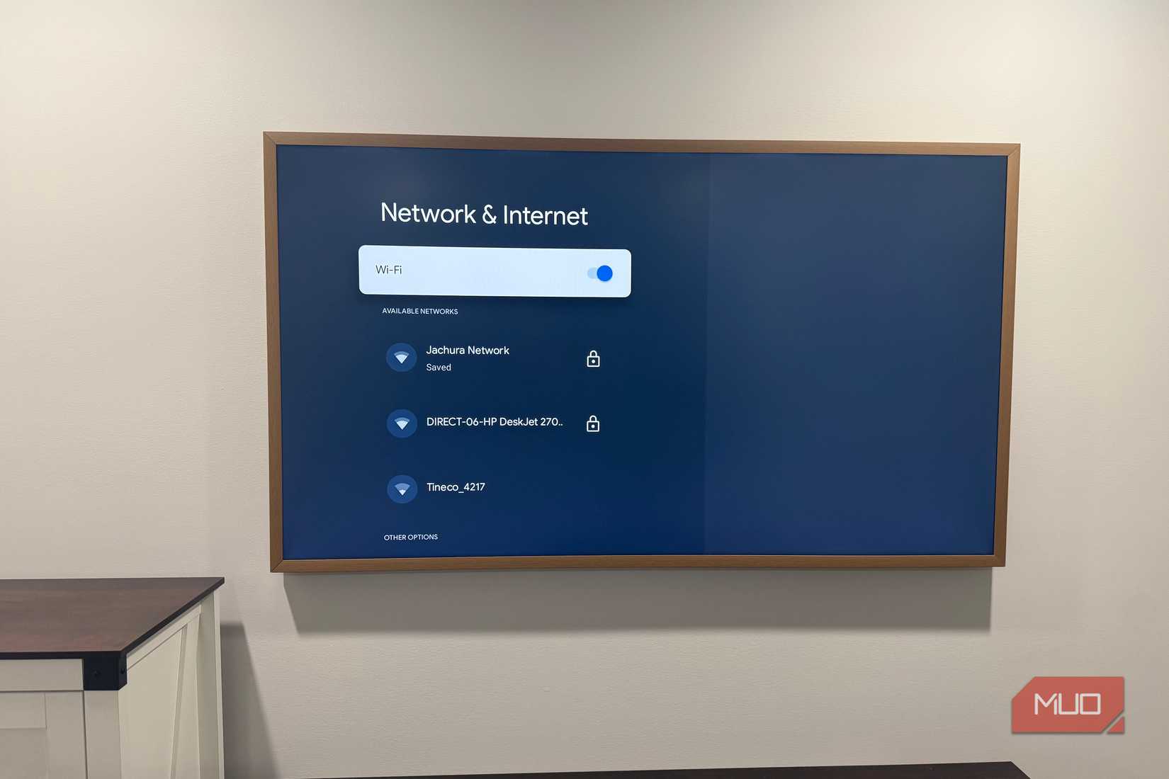 Hisense Google TV Network and Internet settings