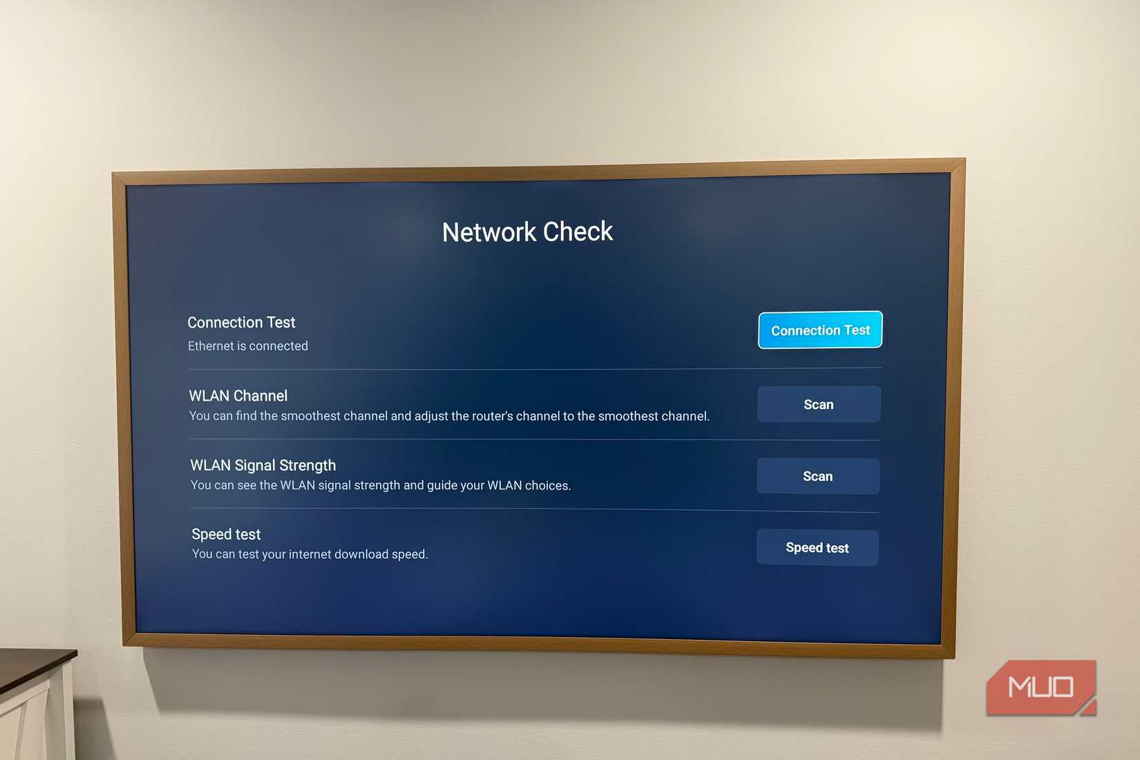 Hisense Google TV Network Check 