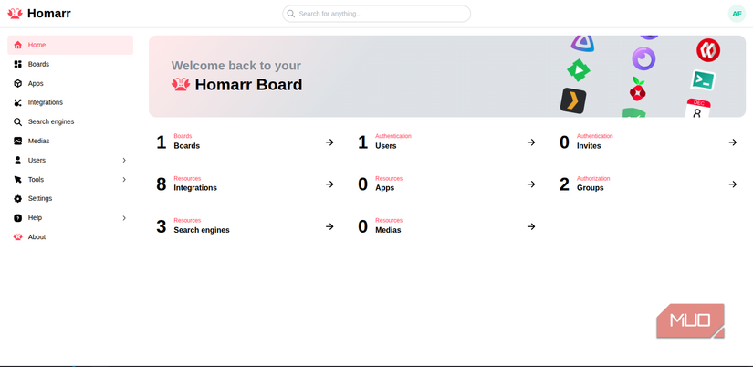Homarr Custom Css I stopped memorizing IP addresses and ports once I set this up for my ...