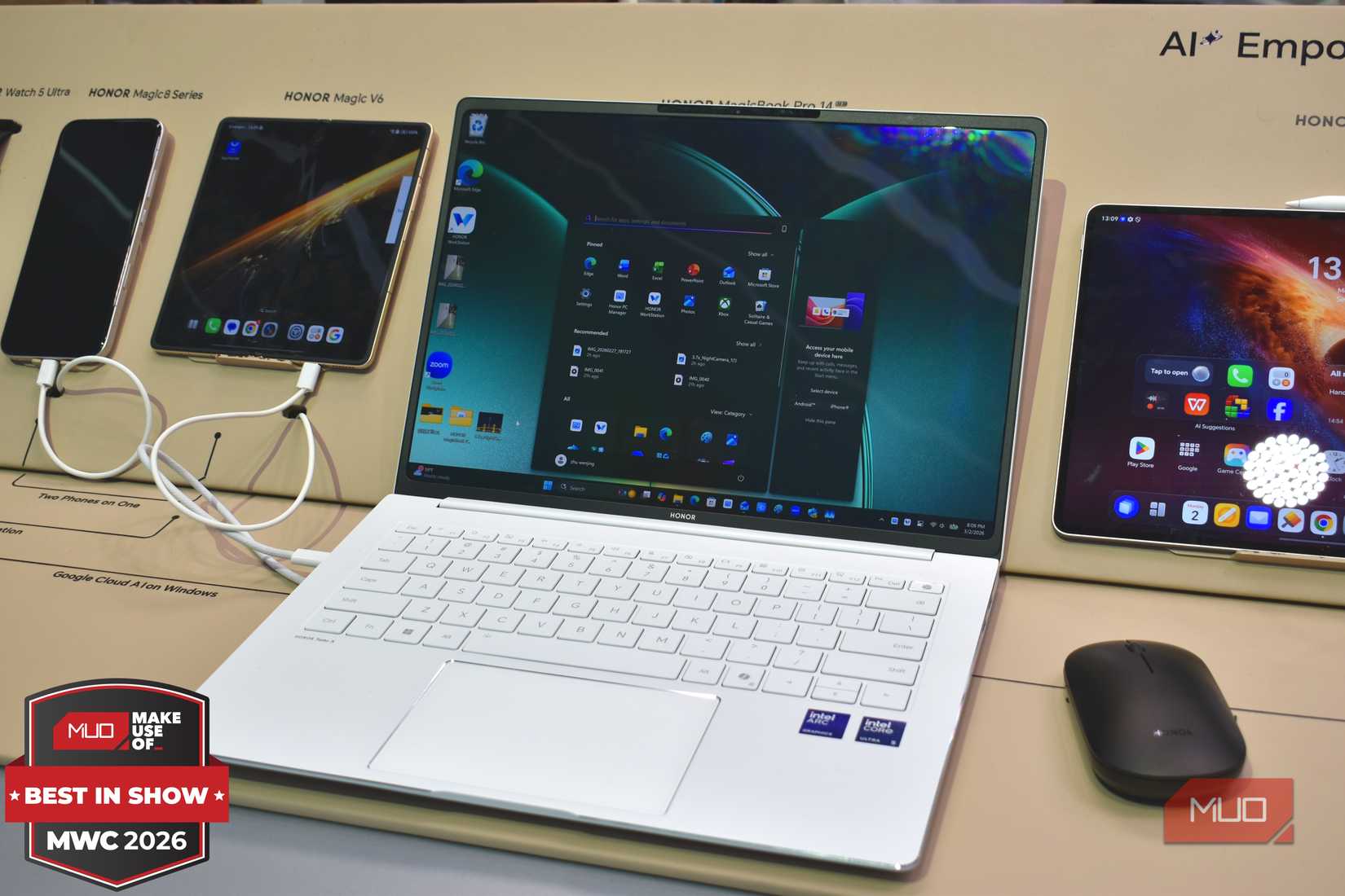 honor magicbook 14 pro laptop mwc 2026.