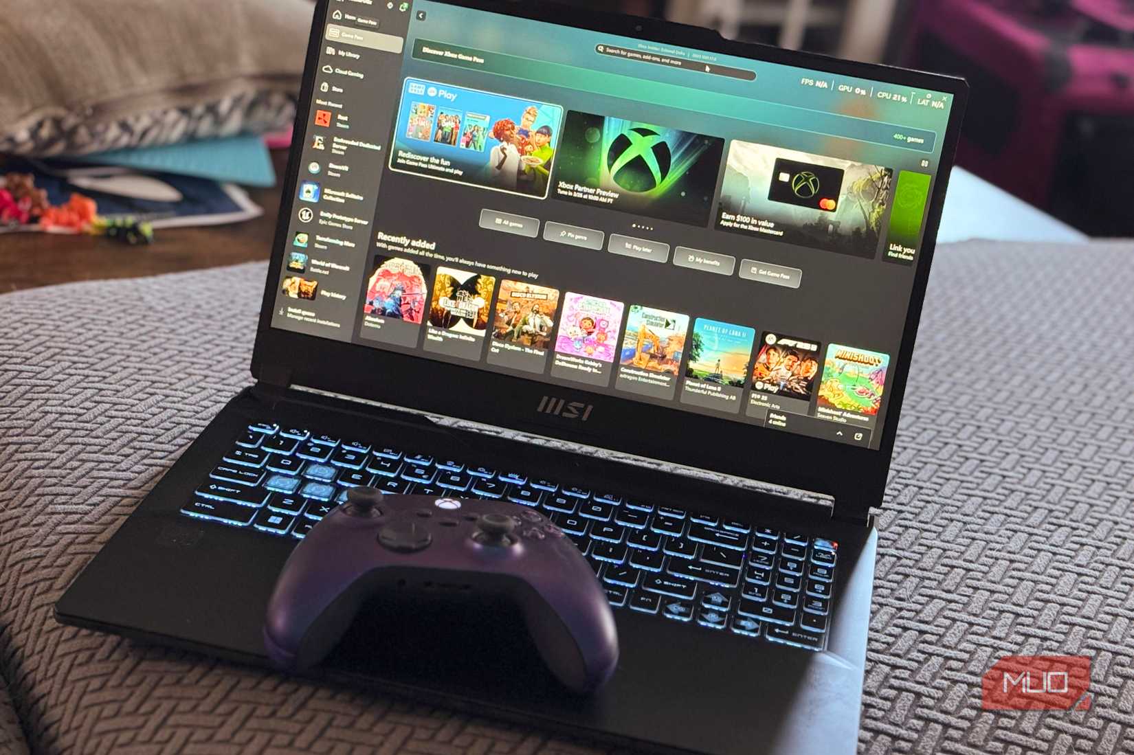 laptop controller
