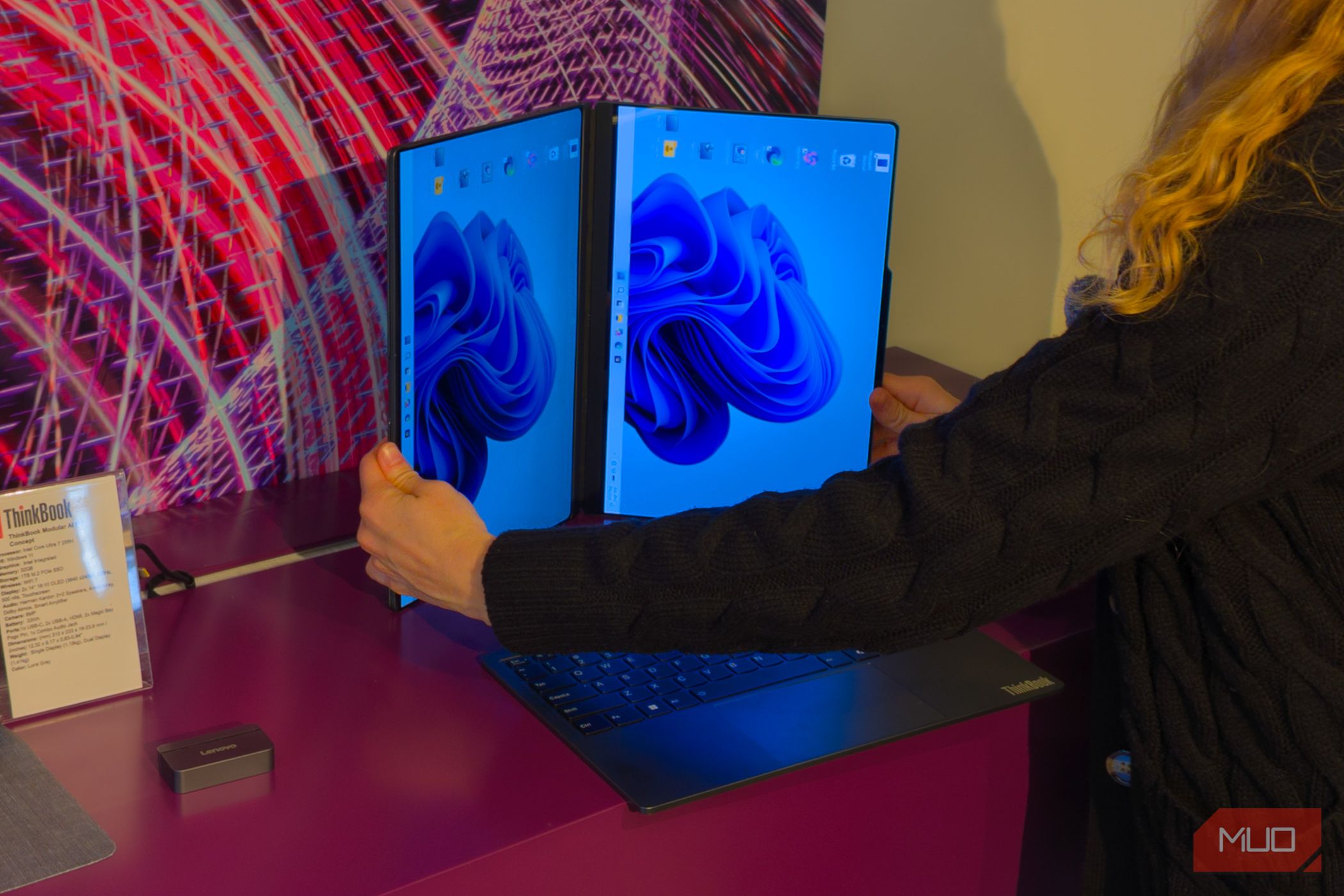 Lenovo's modular concept is the two-screen laptop of my dreams