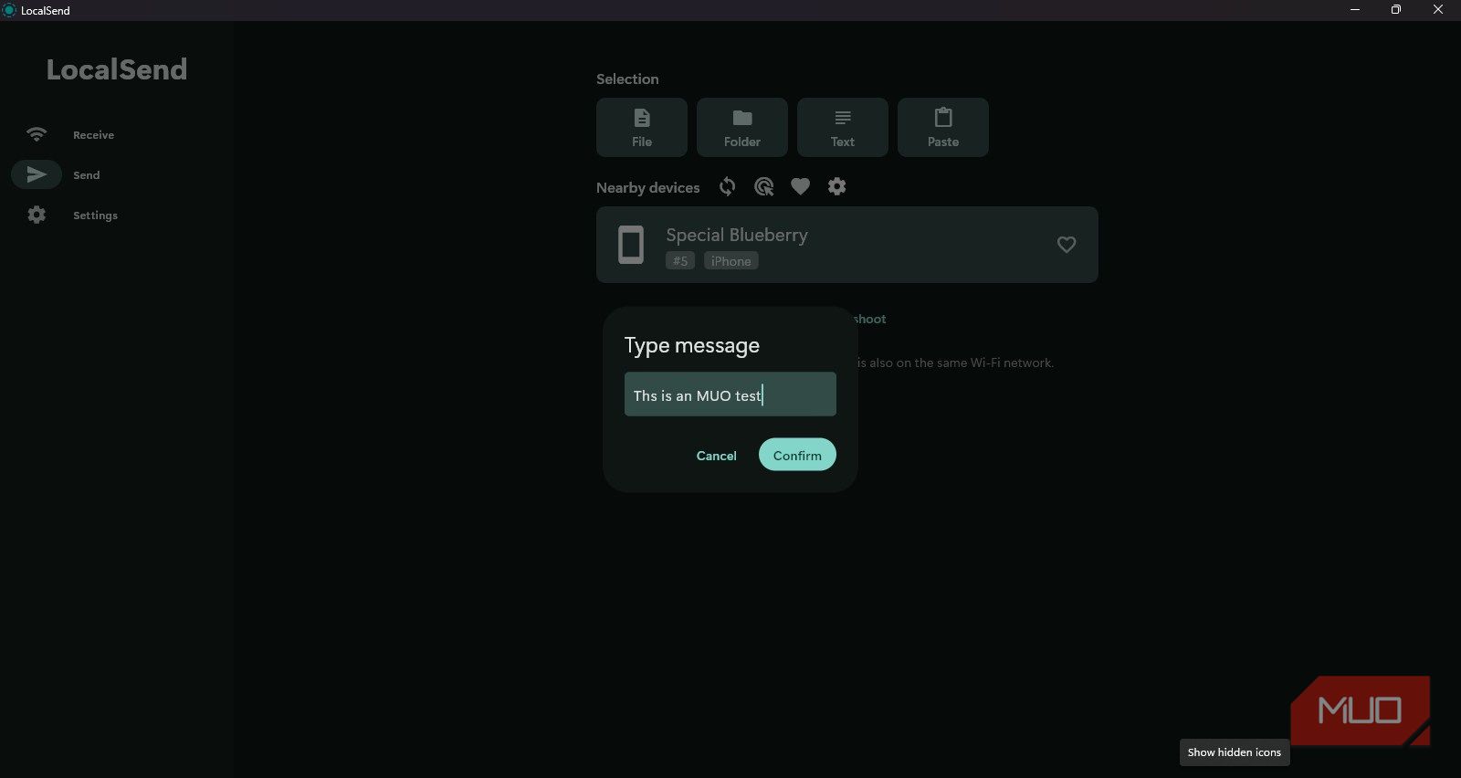 LocalSend got so much better once I started using it like this