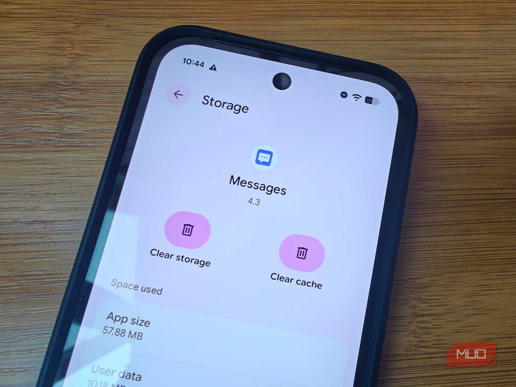 Almacenamiento de mensajes en Pixel 9