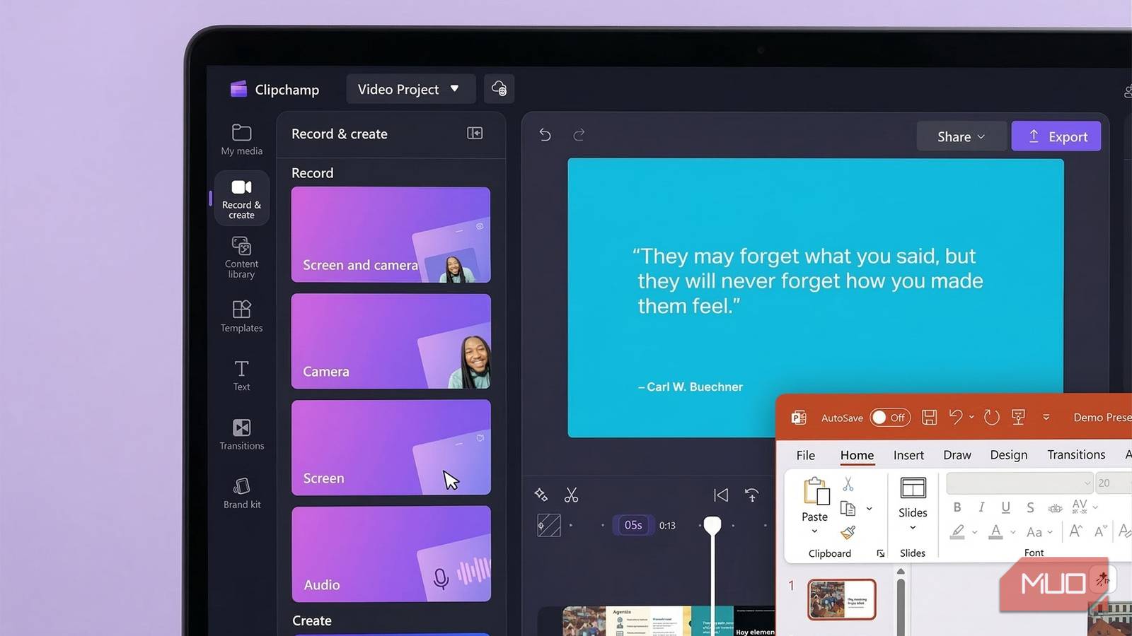 I used a built-in Windows tool to turn my basic PowerPoint into a polished video I used a built-in Windows tool to turn my basic PowerPoint into a polished video