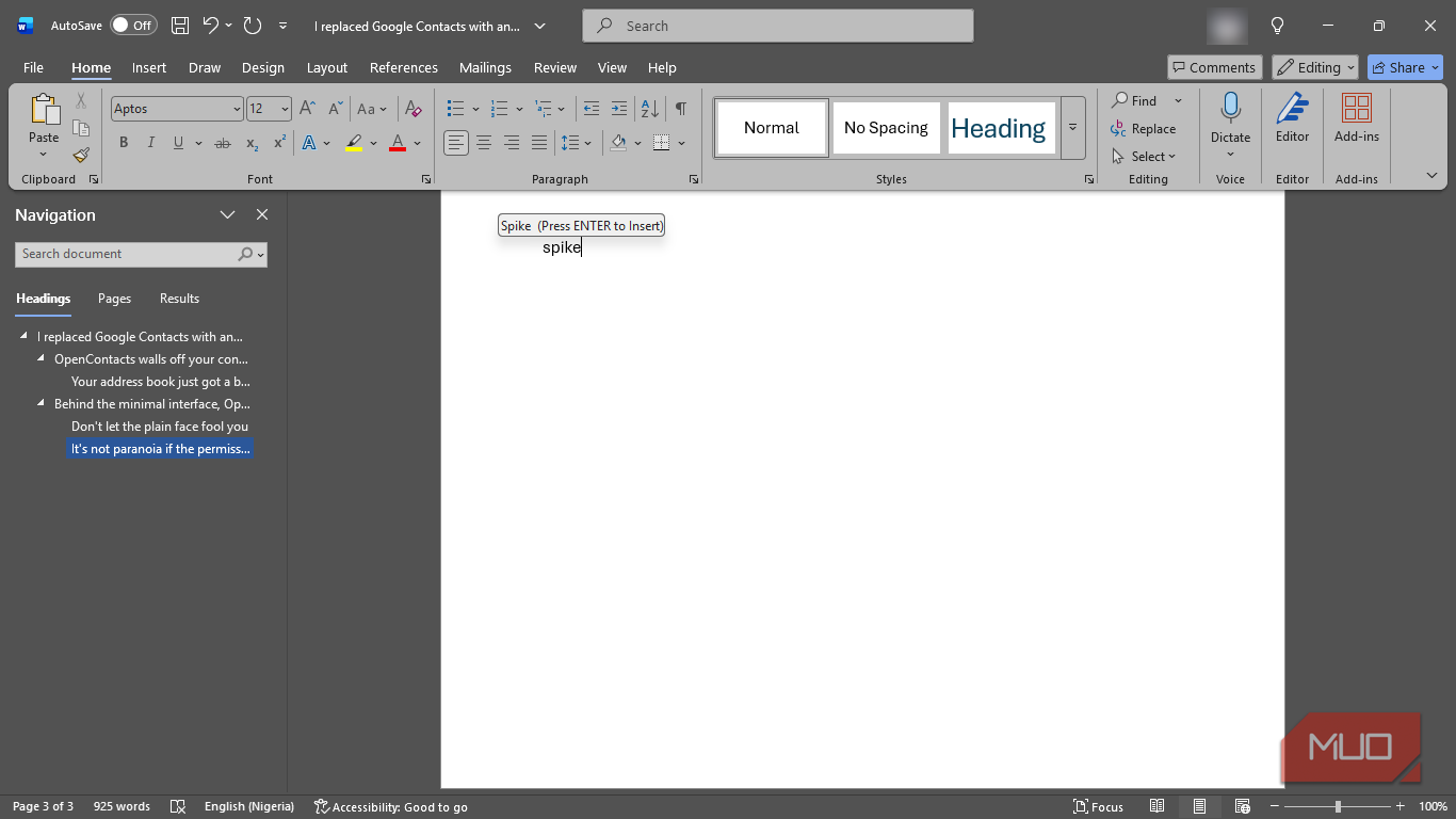 Microsoft Word has a secret clipboard called Spike, and it's a ...