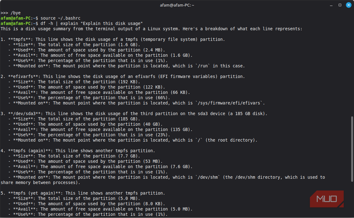 I turned my Linux terminal into a local AI assistant and it’s so useful
