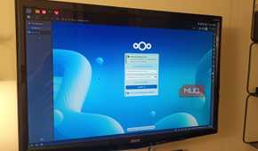 The nextcloud startpage.