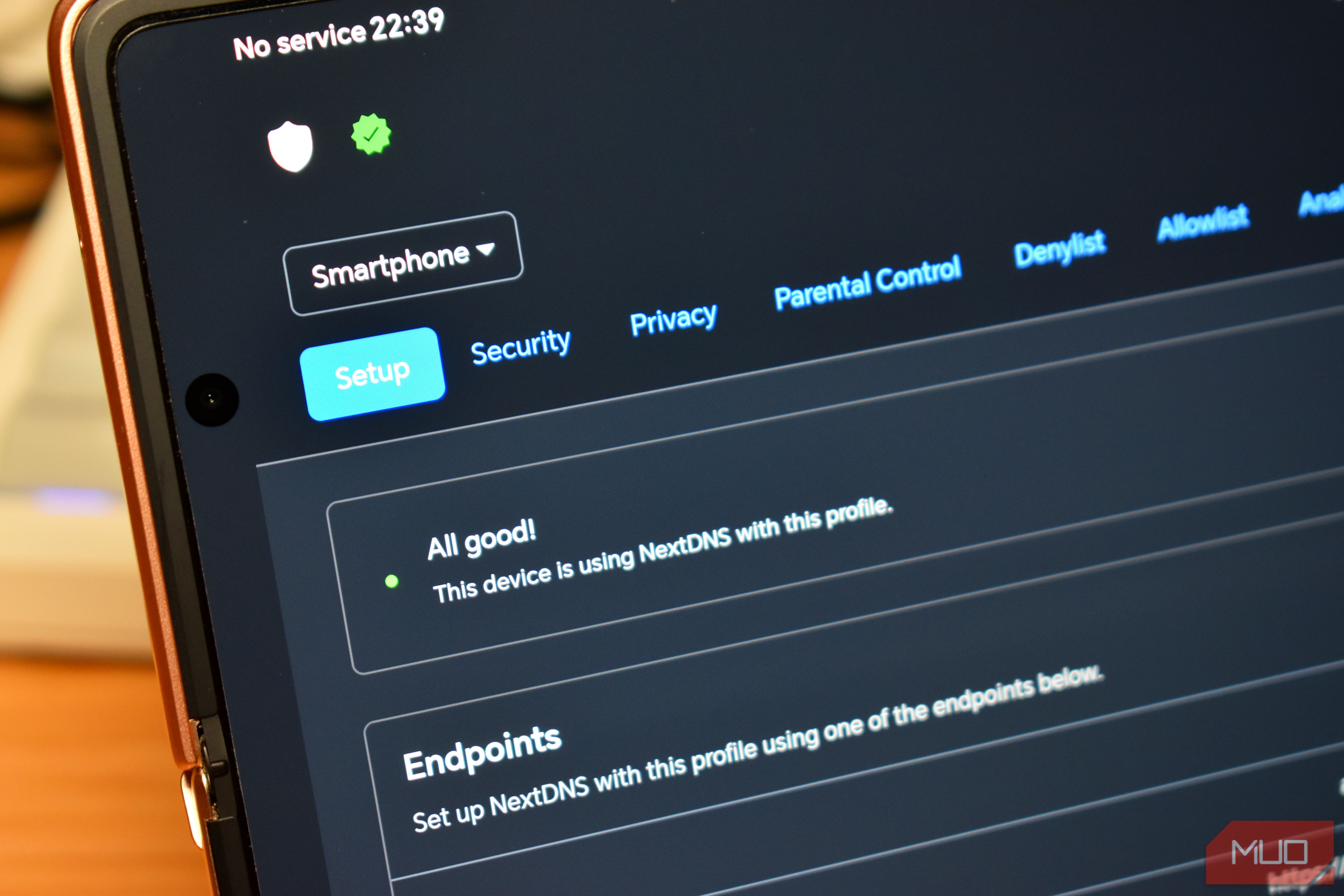 I switched my Android's Private DNS to NextDNS and chose exactly