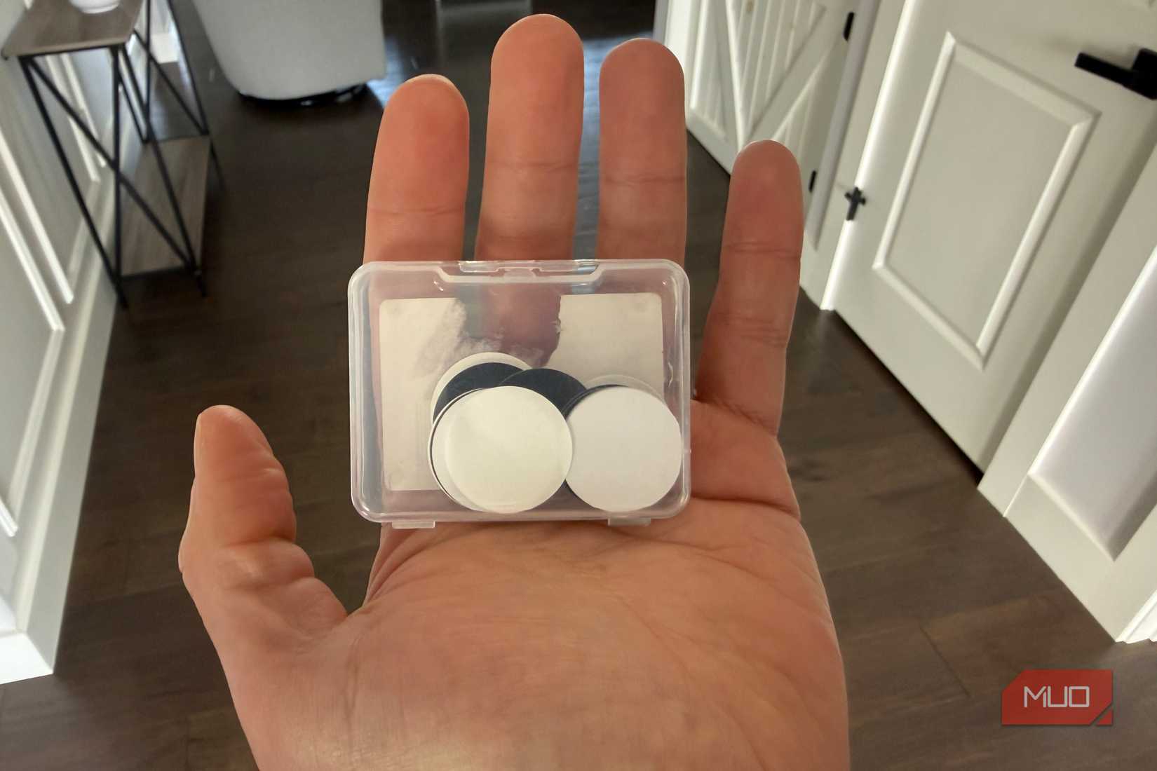nfc tags in plastic case