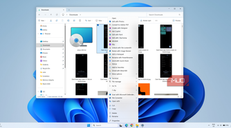 Nilesoft Shell right-click menu in File Explorer