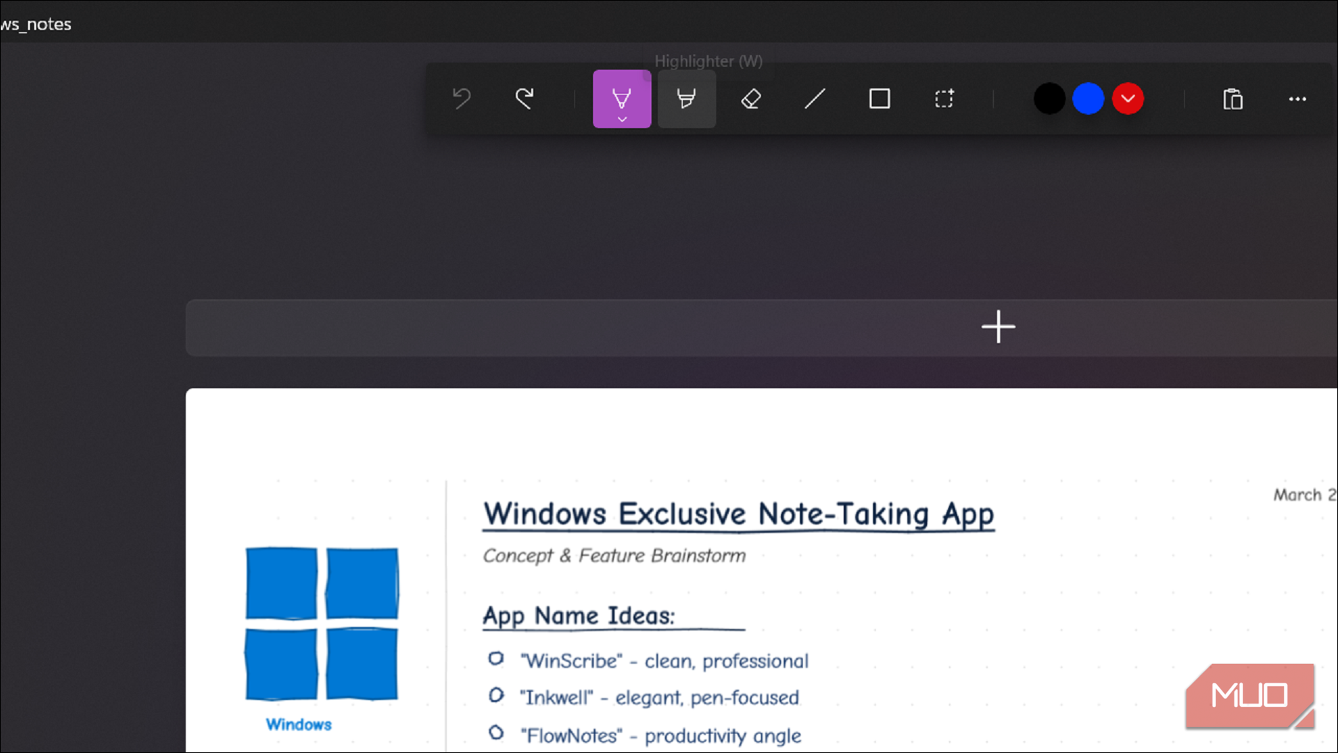 Finally, a note-taking app that feels like it was made for Windows