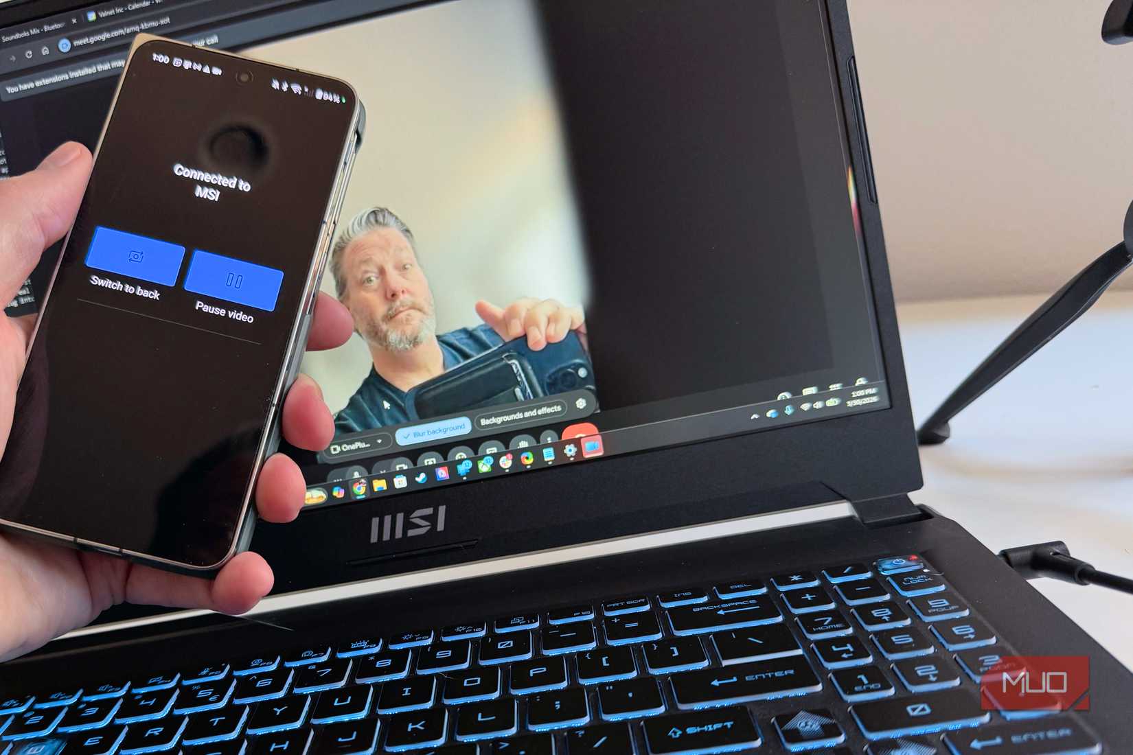 OnePlus Open as a connected camera