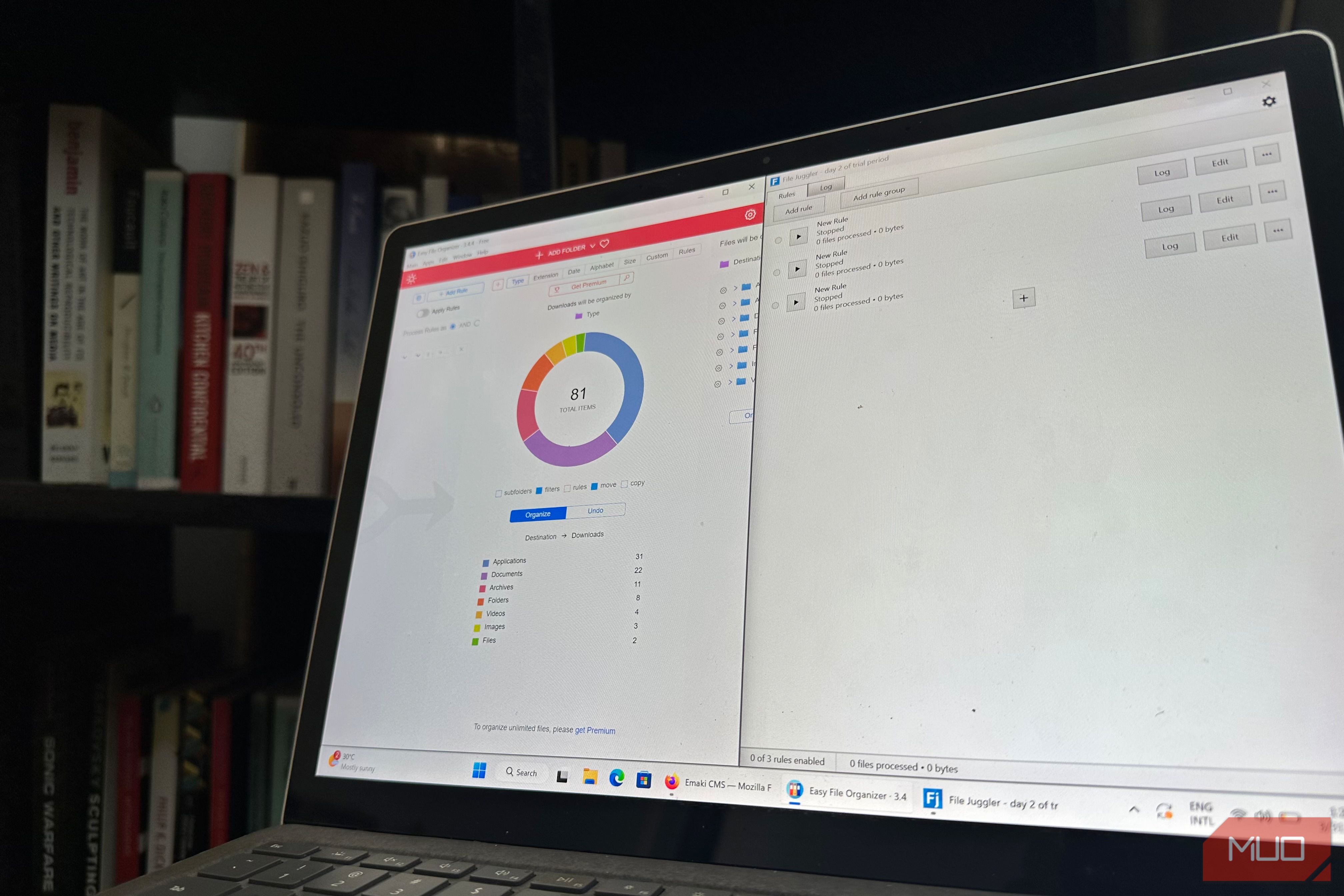 I haven't sorted a single file manually since I found these Windows apps that handle it automatically
