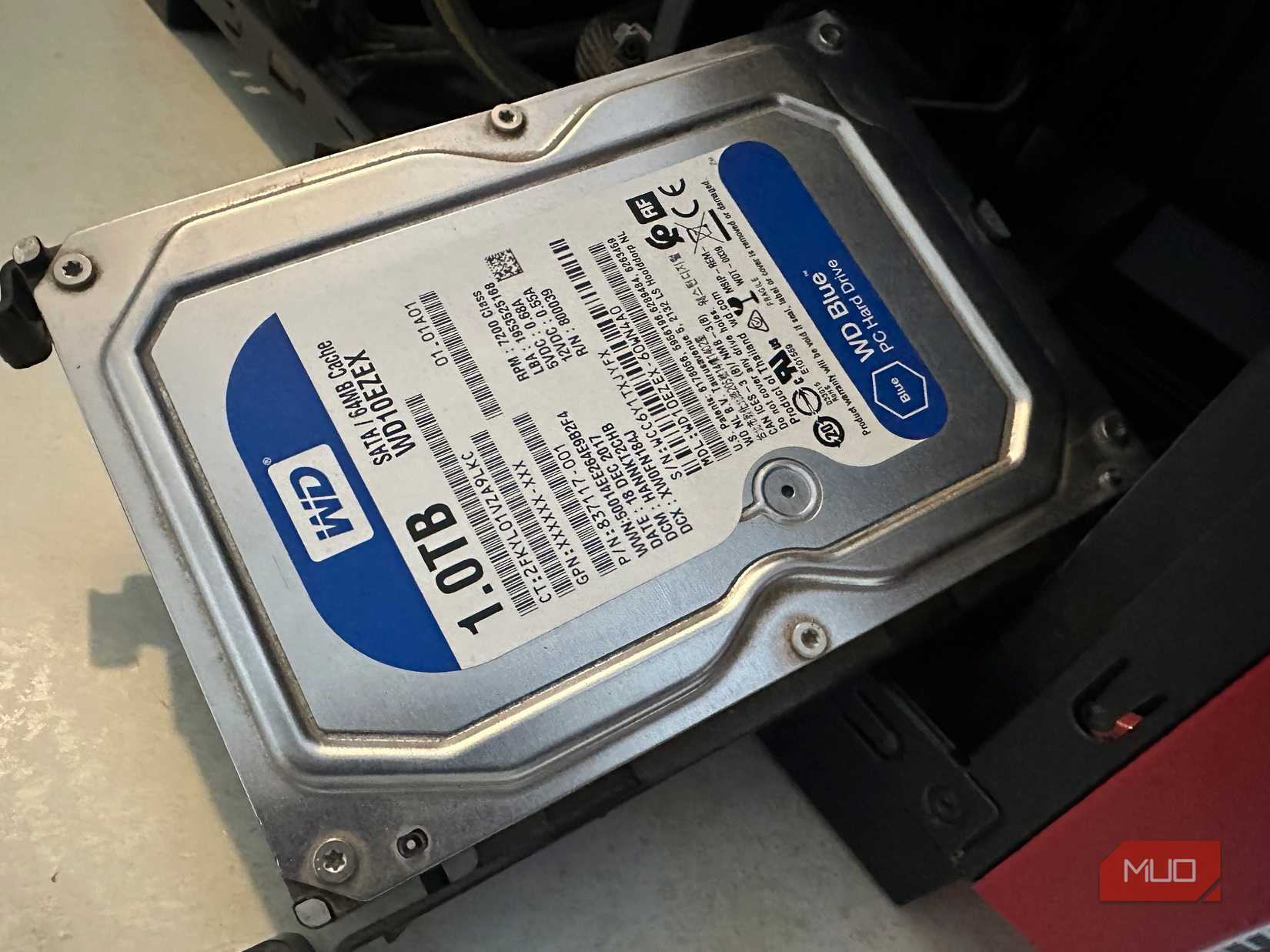 Photo of a WD Hard Disk Drive