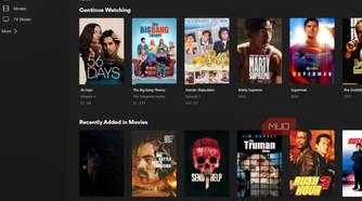 Plex app opened on Windows machine