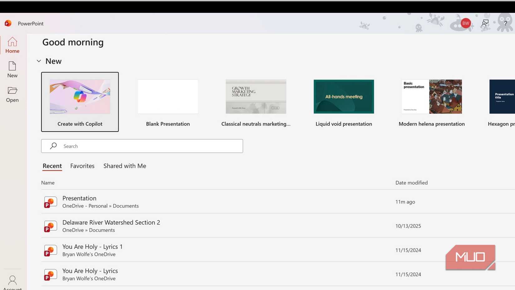 A screenshot of PowerPoint.