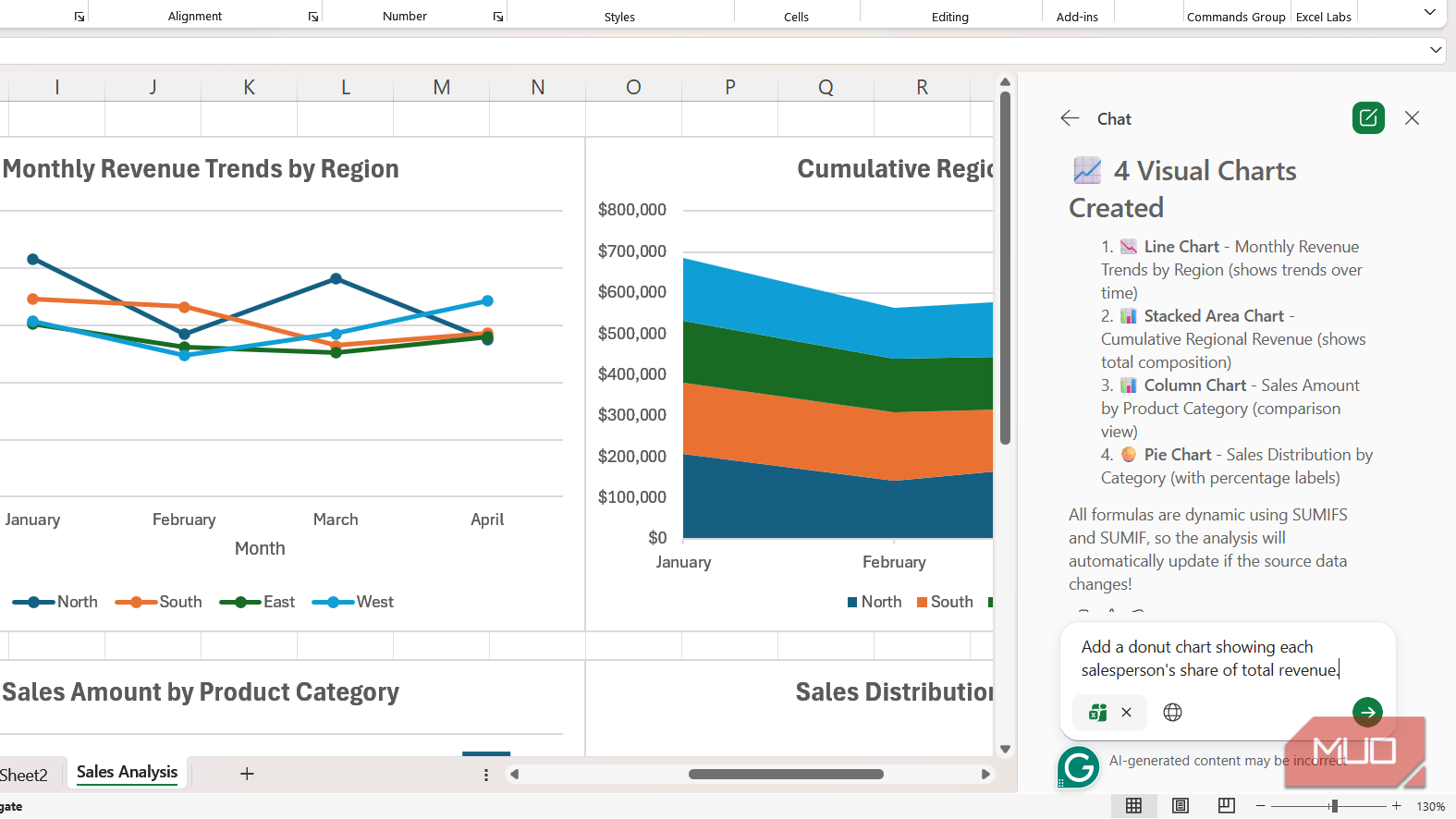 You're picking the wrong charts — let Excel's new Agent Mode decide for you