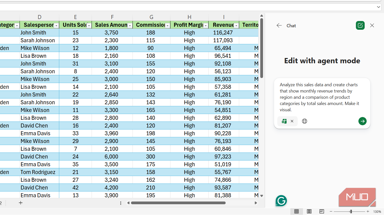You're picking the wrong charts — let Excel's new Agent Mode decide for you