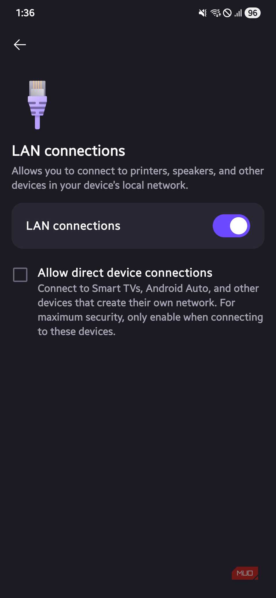 My VPN was blocking my printer and Chromecast — and the fix took 10 seconds