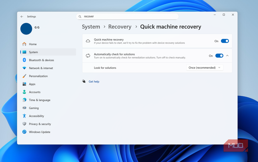 Windows 11 has a built-in self-repair mode that works without a USB