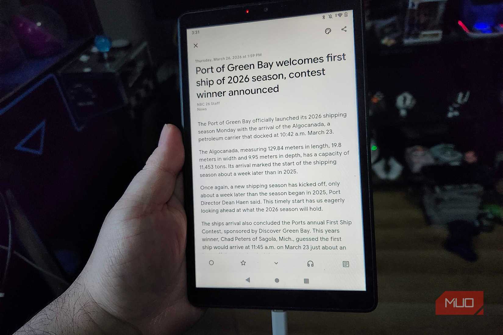 Read You Article Page