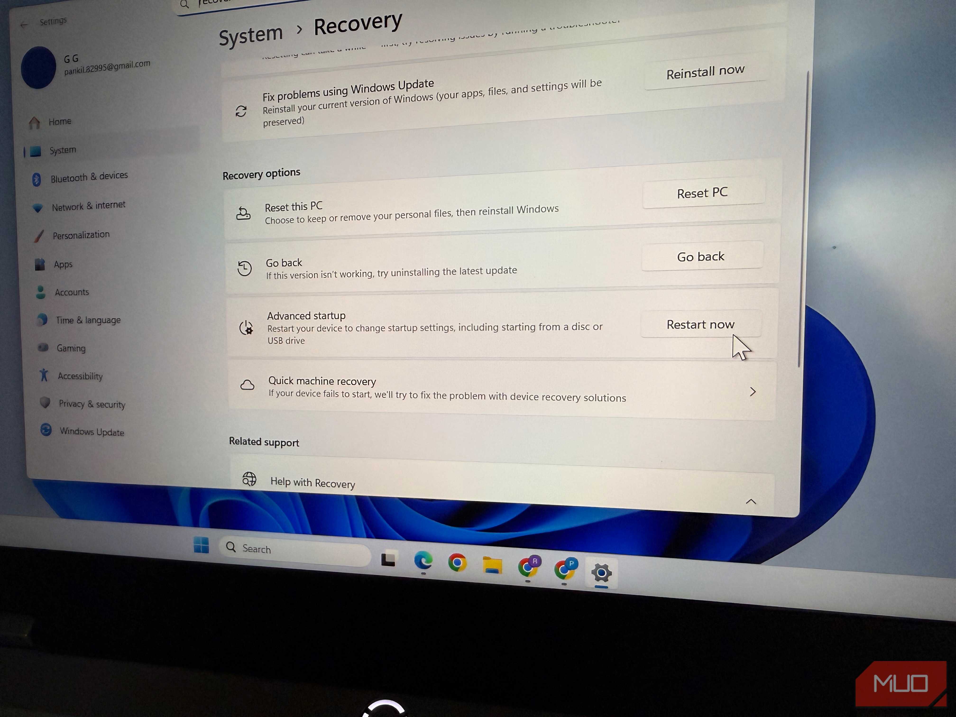 Recovery In Windows 11 Windows 11 has a built-in self-repair mode that works without a USB