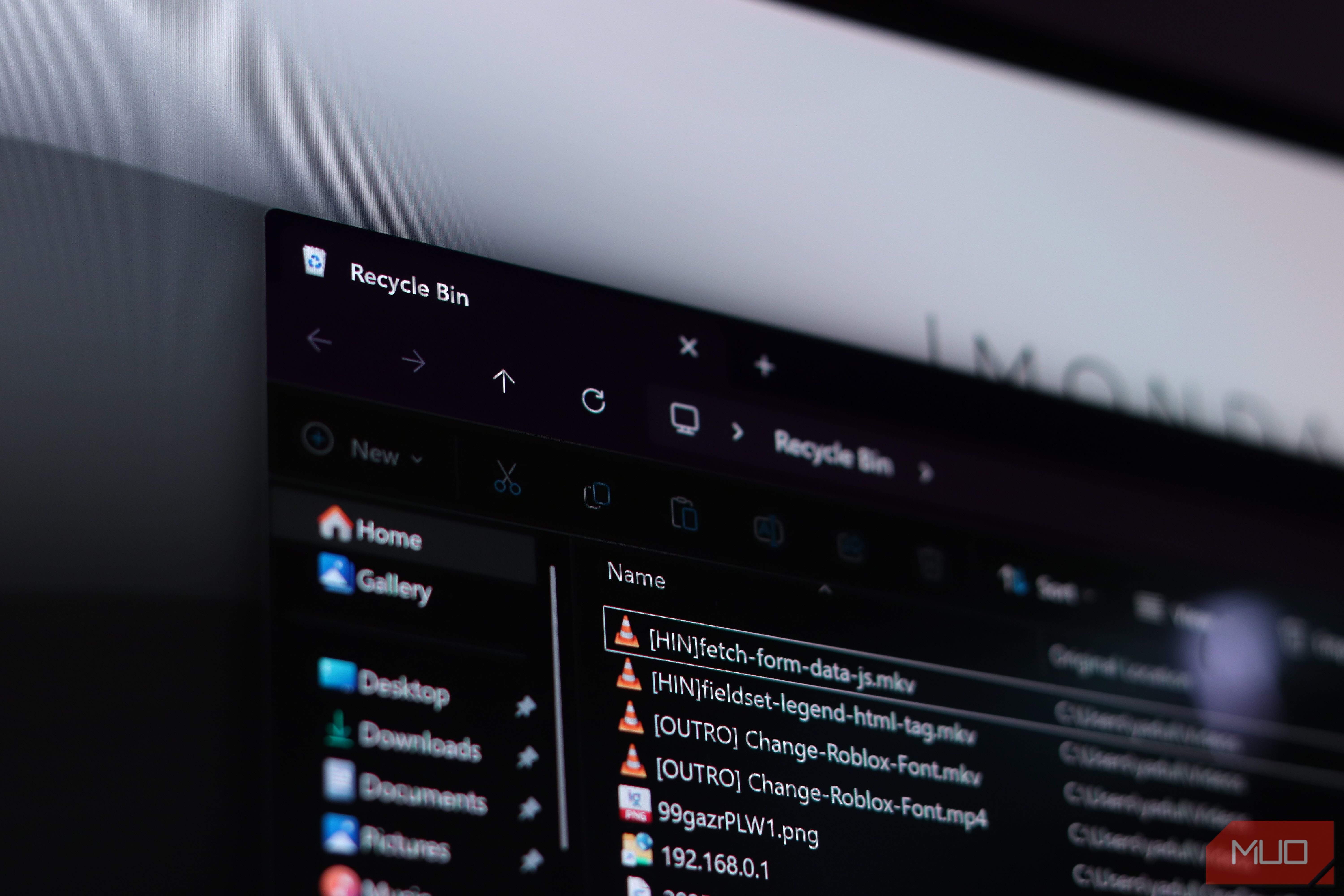 Windows 11 doesn't really delete files until you run this command