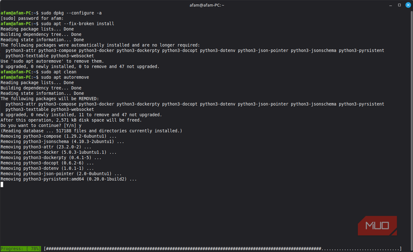 5 Linux terminal commands that fix most of my system problems