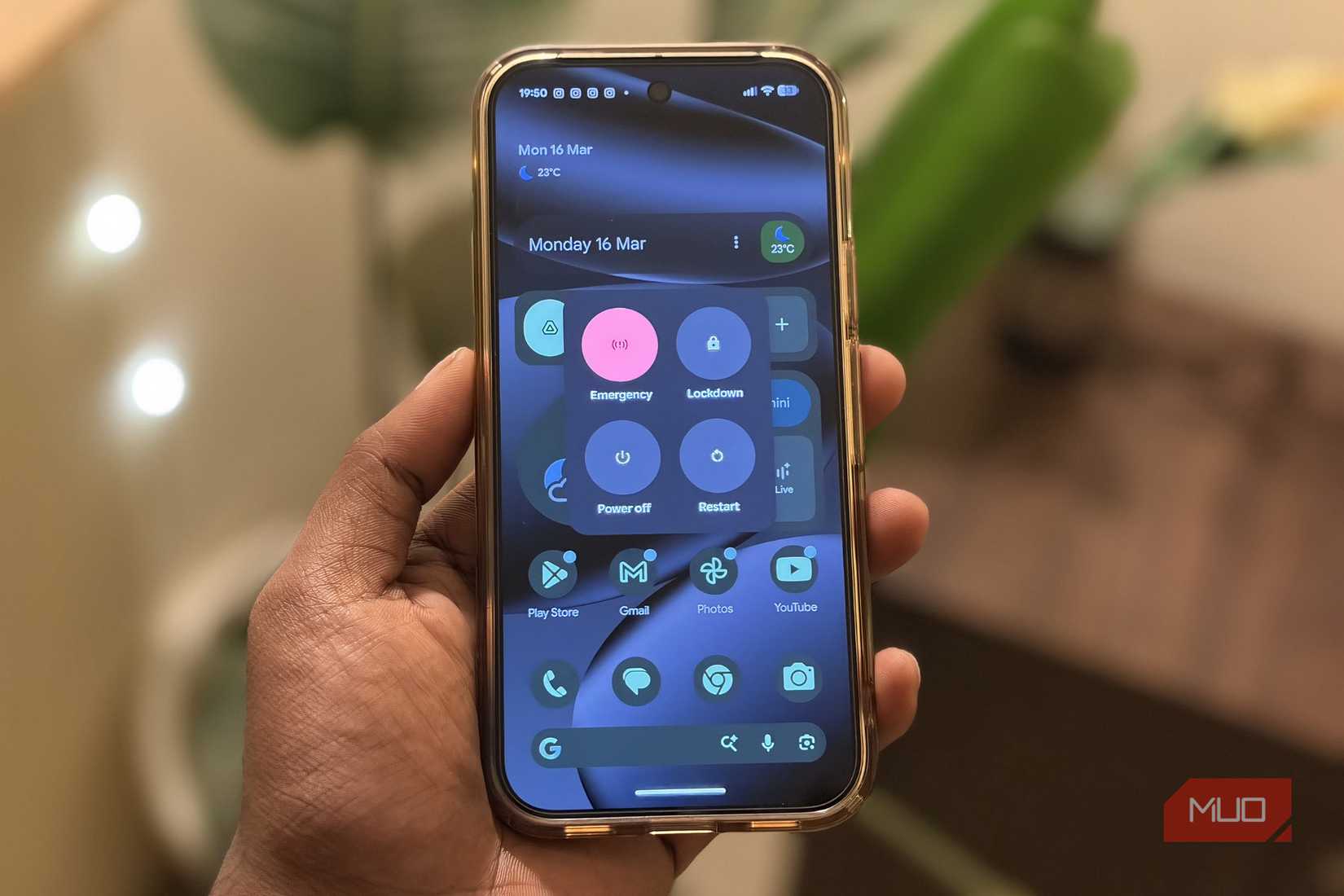 Restarting Google Pixel 10 Pro