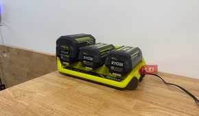 ryobi 40v lithium batteries on multi charger