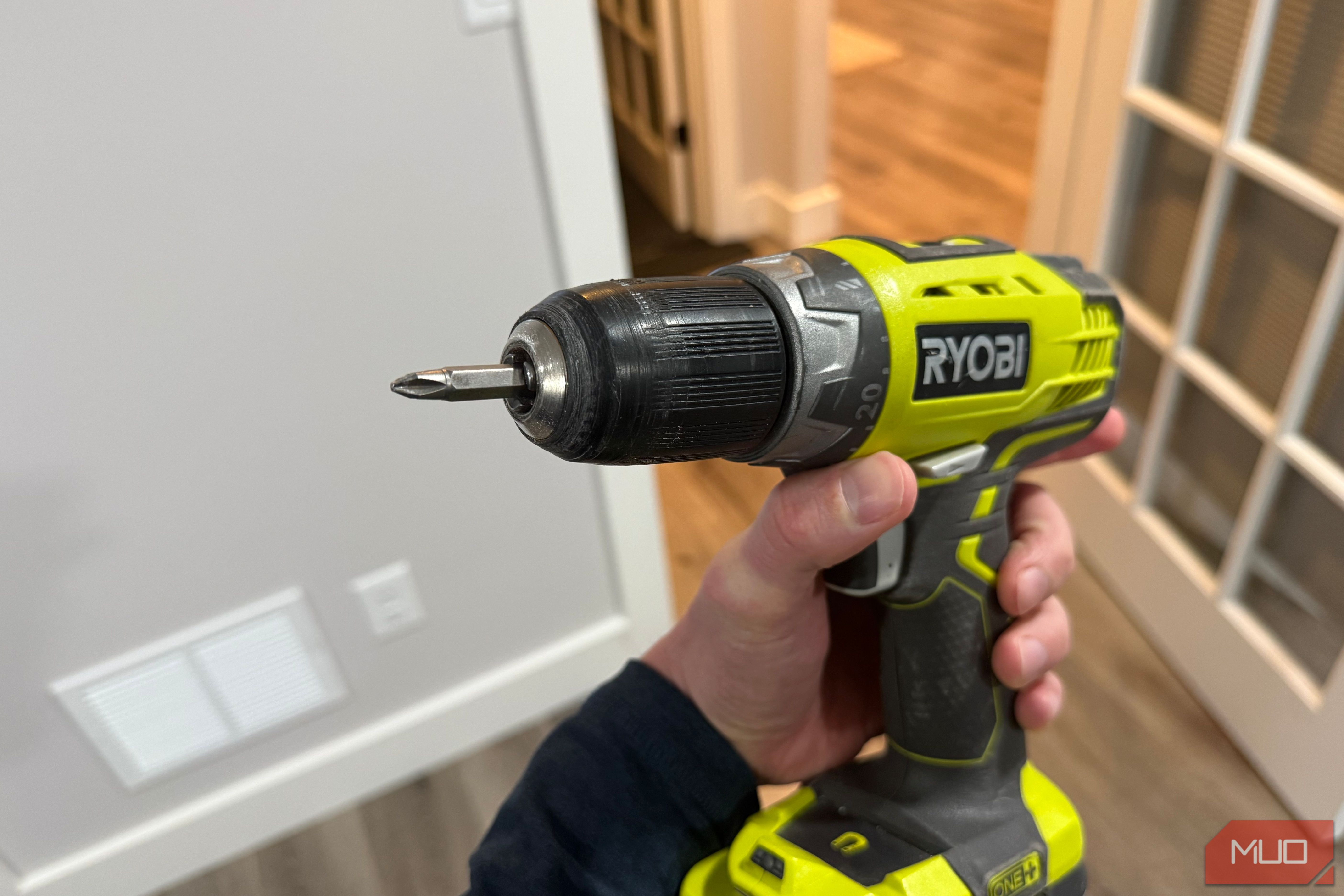 Ryobi drill front