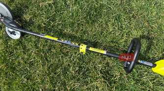 Ryobi Edger handle can stick