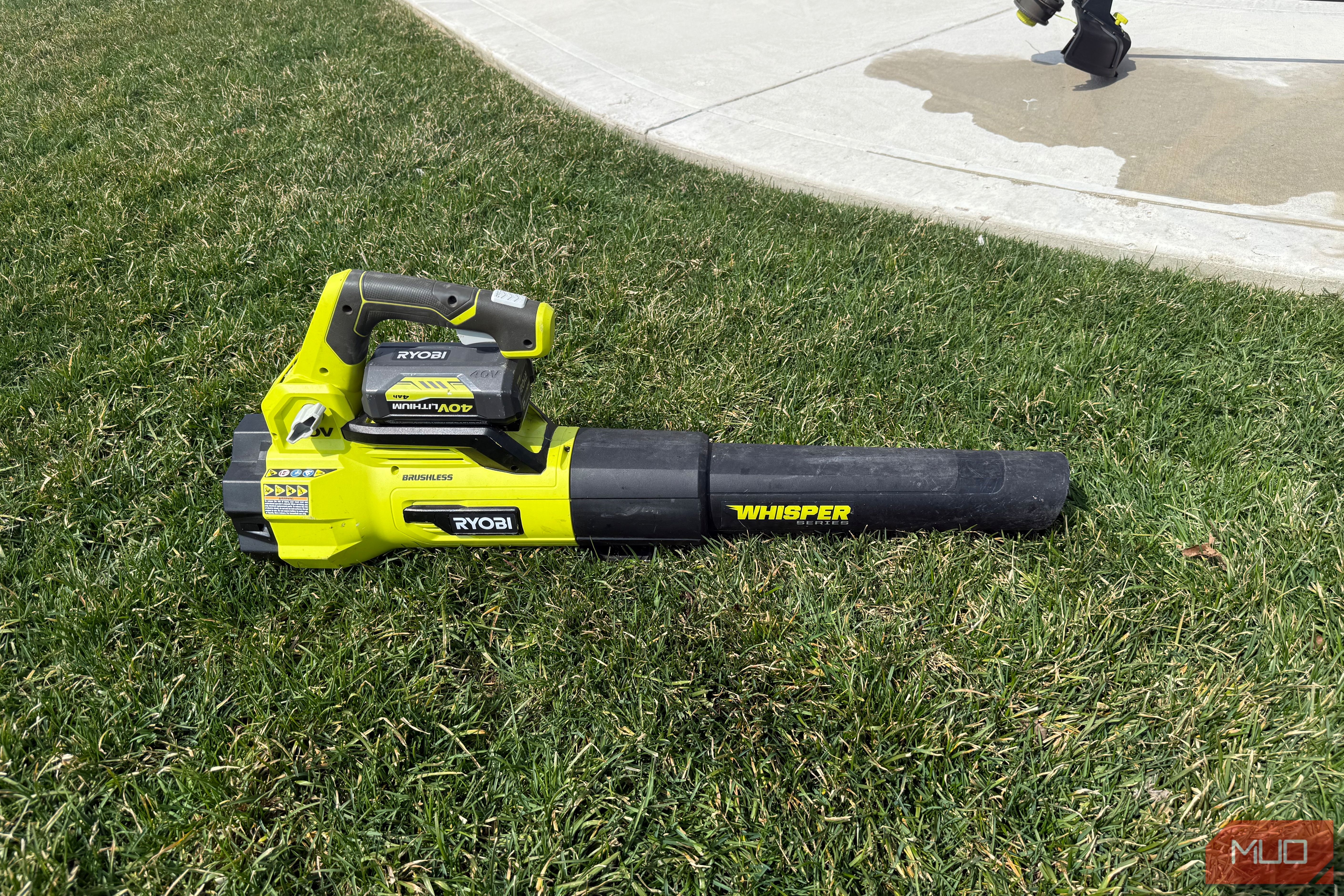Ryobi Leaf Blower with battery