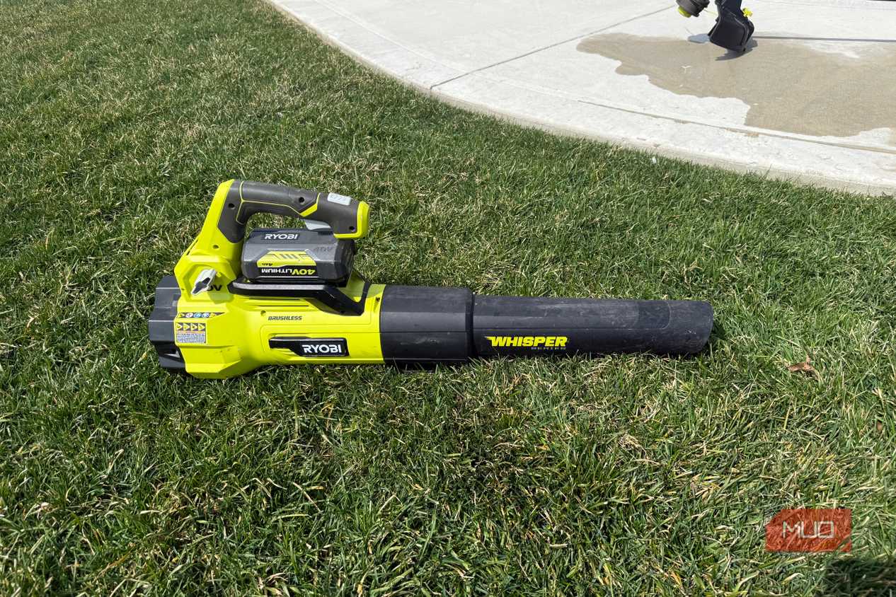 Ryobi Leaf Blower with battery