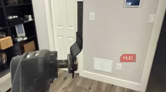Ryobi oscillating tool with plunge cut attachment side
