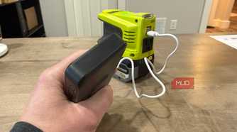 ryobi power source charging phone