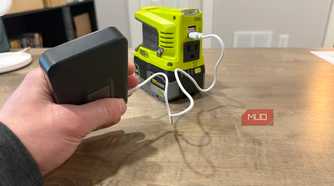 ryobi power source phone charge