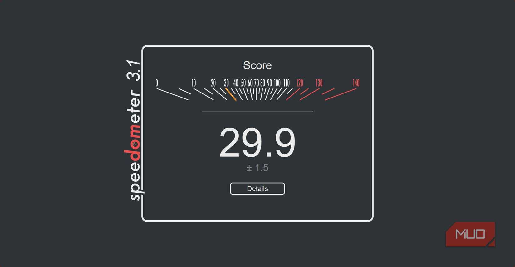 samsung desktop browser speedometer 3.1 test.