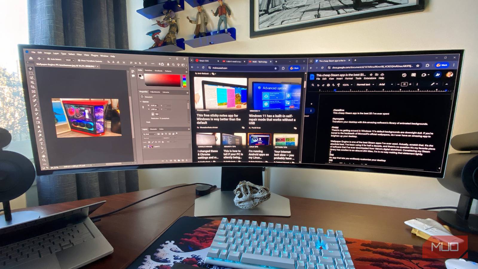 I didn't need a super ultrawide monitor until I worked from home with one